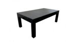 Table à Manger 7ft Multijeux 3-en-1: Billard, Air Hockey et Ping Pong Noir - Transformable pour Repas Conviviaux – Image 2