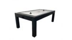 Table à Manger 7ft Multijeux 3-en-1: Billard, Air Hockey et Ping Pong Noir - Transformable pour Repas Conviviaux – Image 11