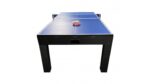 Table à Manger 7ft Multijeux 3-en-1: Billard, Air Hockey et Ping Pong Noir - Transformable pour Repas Conviviaux – Image 13