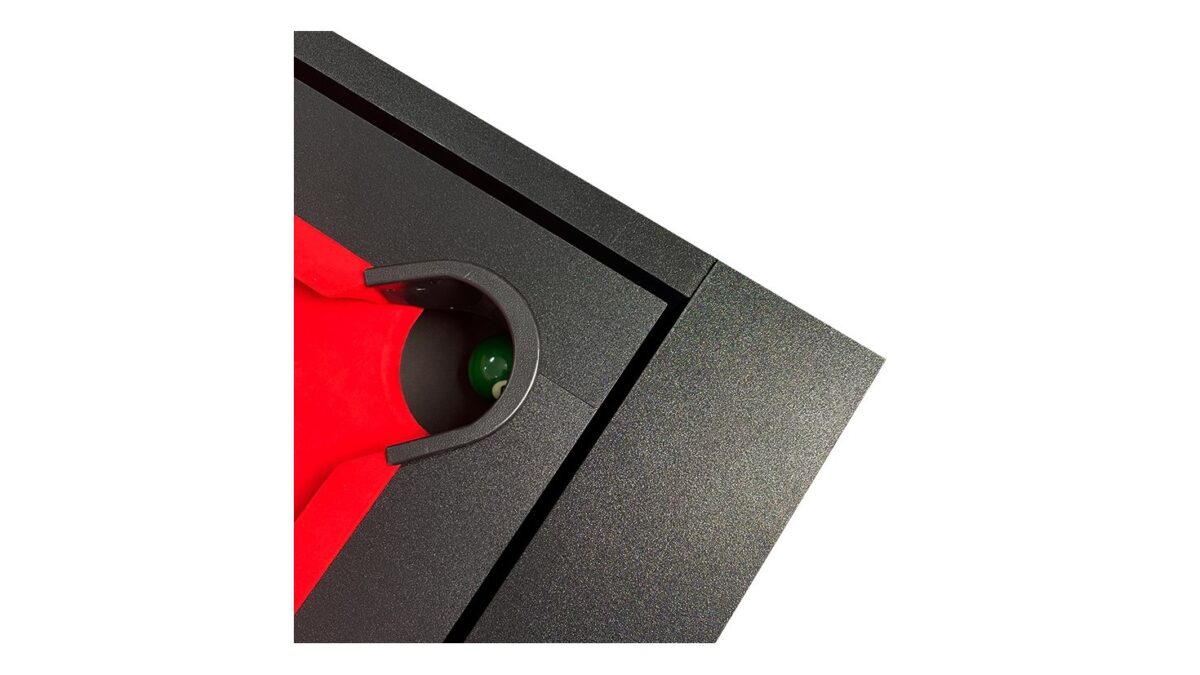 Table à Manger 7ft Multijeux 3-en-1: Billard, Air Hockey et Ping Pong Noir - Transformable pour Repas Conviviaux – Image 17