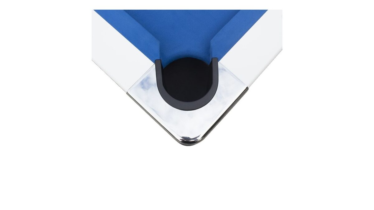 TABLE MULTI JEUX 7FT BILLARD AIR HOCKEY PING PONG BLANC – Image 13