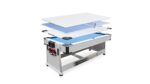 TABLE MULTI JEUX 7FT BILLARD AIR HOCKEY PING PONG BLANC