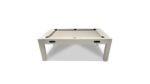 Table multifonction blanche 7FT : Billard, Hockey sur air, Ping Pong et Table à manger – Image 7